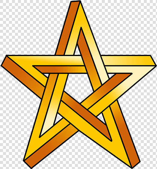How To Draw Impossible Star   Step By Step Star Impossible 3d Drawings  HD Png DownloadTransparent PNG
