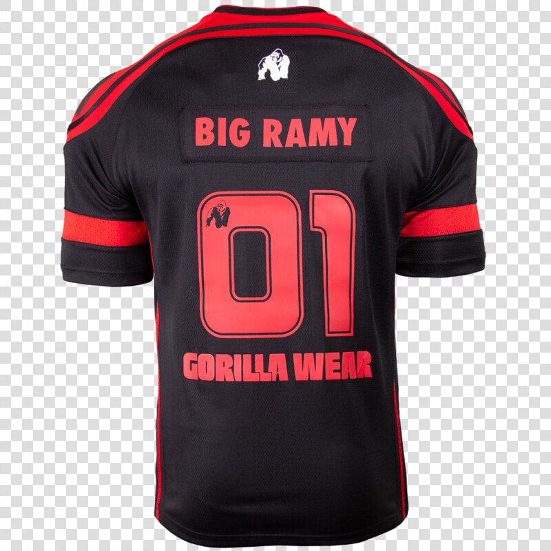 Men  39 s Gorilla Wear Gw Athlete T shirt Big Ramy Black  HD Png DownloadTransparent PNG