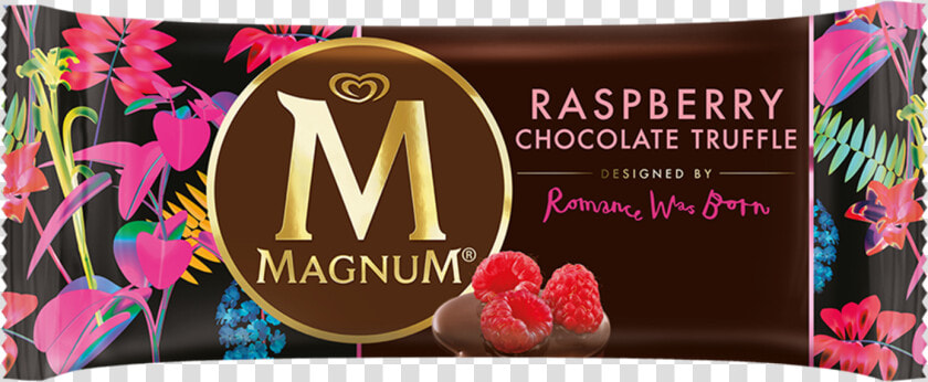 Magnum Raspberry Chocolate Truffle  HD Png DownloadTransparent PNG