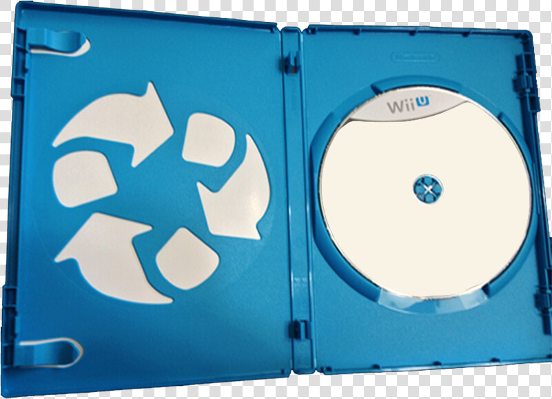 Wii U Game Case   Plastic Dvd Cases Recycle  HD Png DownloadTransparent PNG