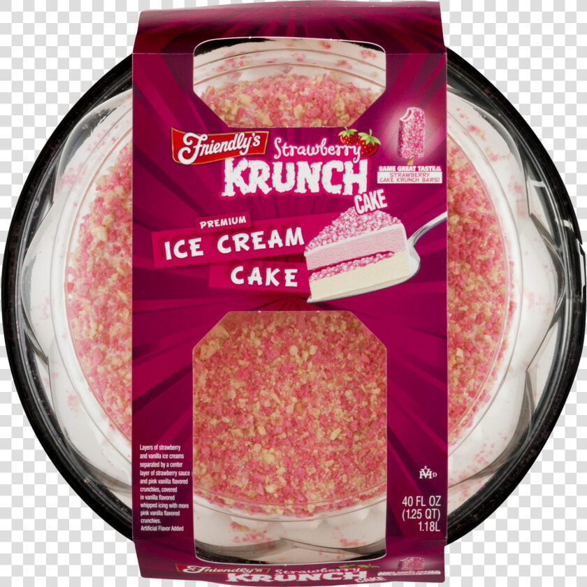 Strawberry Krunch Ice Cream Cake  HD Png DownloadTransparent PNG