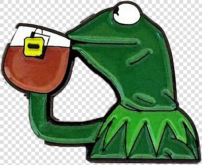  kermit  tea  aesthetic  freetoedit   Kermit The Frog Drawing Aesthetic  HD Png DownloadTransparent PNG