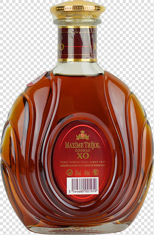 Personalised Maxime Trijol Classic Xo Cognac 70cl Engraved   Glass Bottle  HD Png DownloadTransparent PNG
