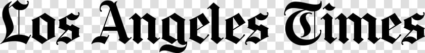 Los Angeles Times Masthead  HD Png DownloadTransparent PNG