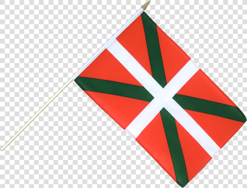 Spain Basque Medium Hand Waving Flag Flags   Ikurriña Png  Transparent PngTransparent PNG