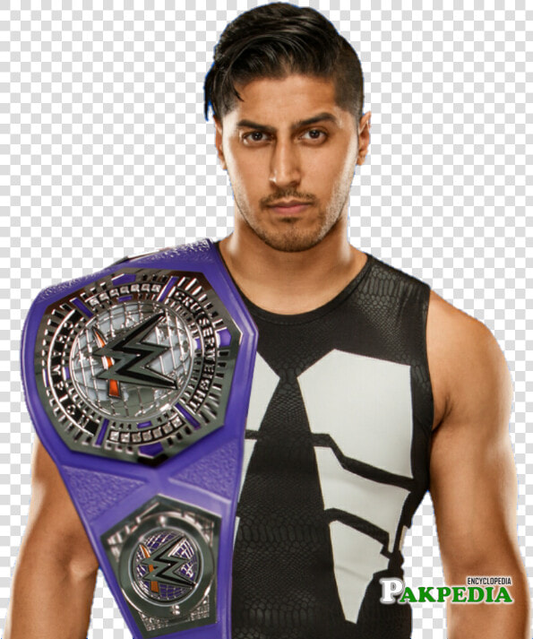 Mustafa Ali Wwe Cruiserweight Champ   Mustafa Ali  HD Png DownloadTransparent PNG
