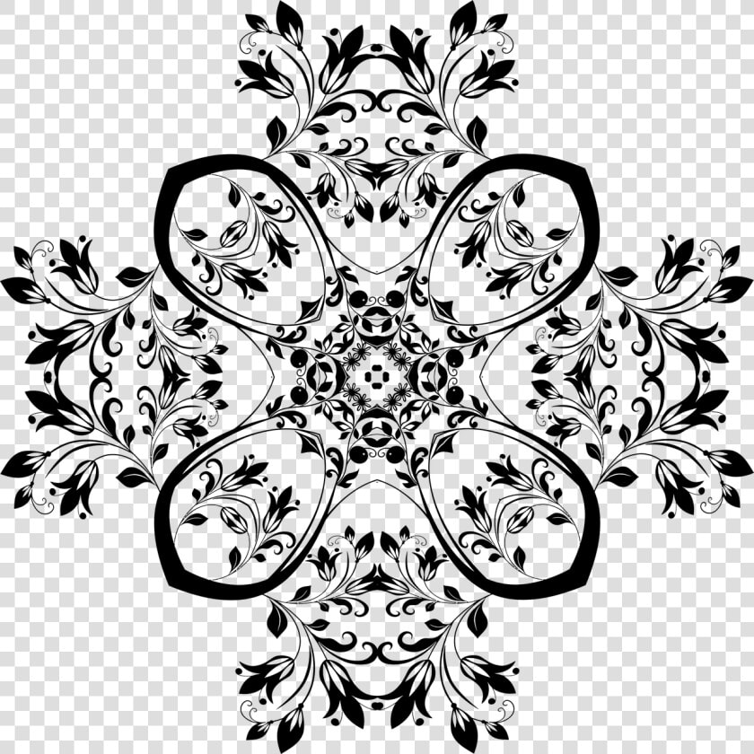 Flourish Floral Flower Mandala Png Image   Ornament  Transparent PngTransparent PNG