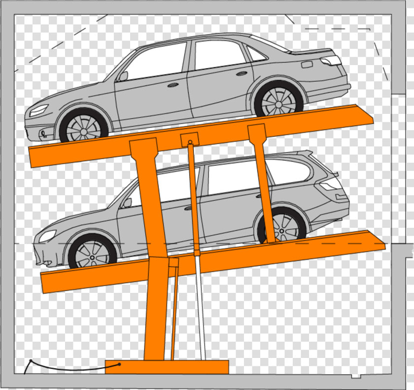 Garage Clipart Parked Car   Parking  HD Png DownloadTransparent PNG