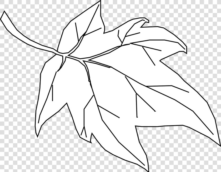 Maple  Leaf  Outline  Tree  Nature   Hoja De Arbol Contorno  HD Png DownloadTransparent PNG