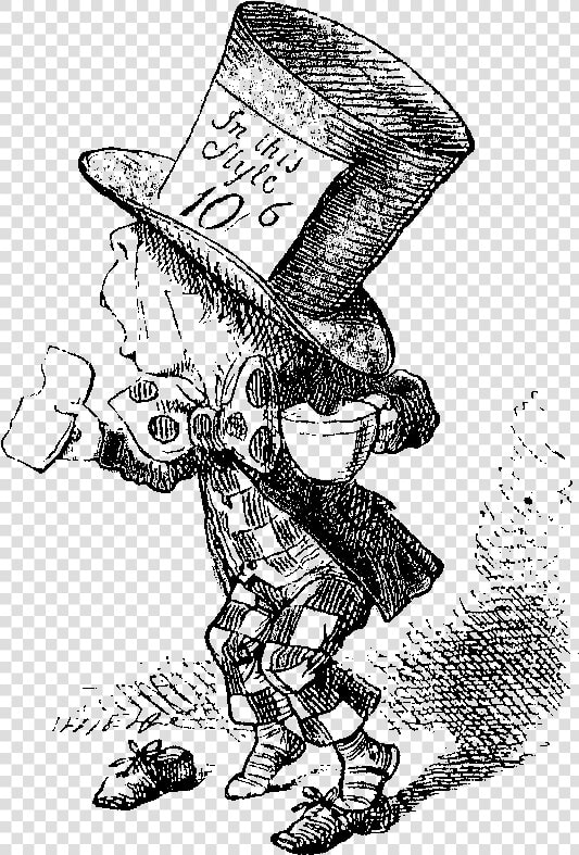 John Tenniel Mad Hatter  HD Png DownloadTransparent PNG