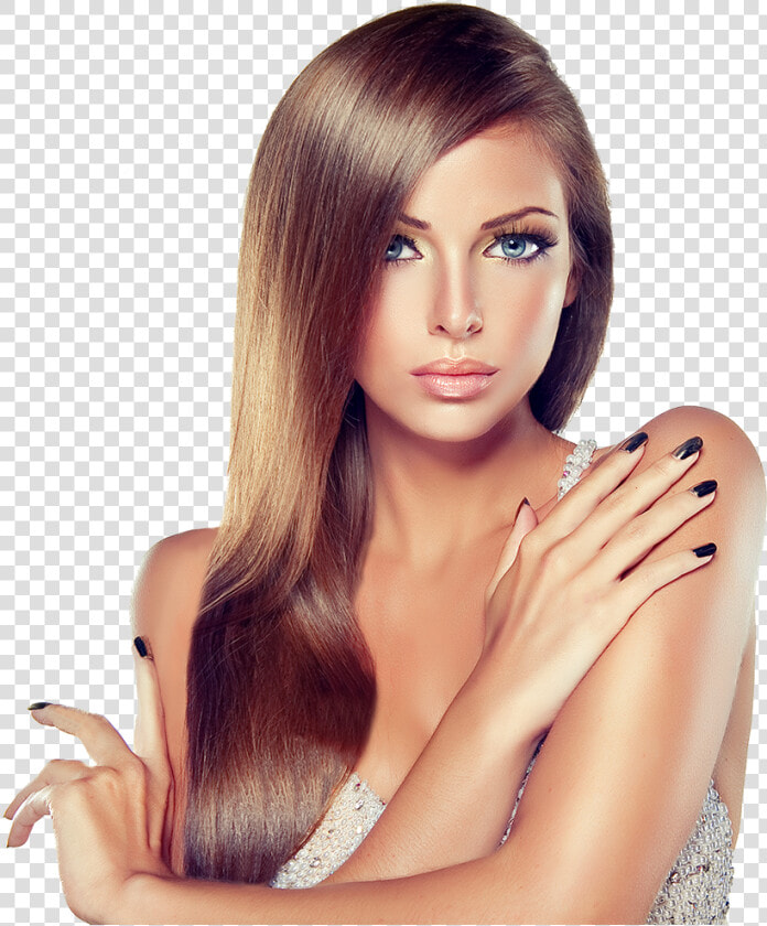 Straighthair Solution   Model Hair Png  Transparent PngTransparent PNG