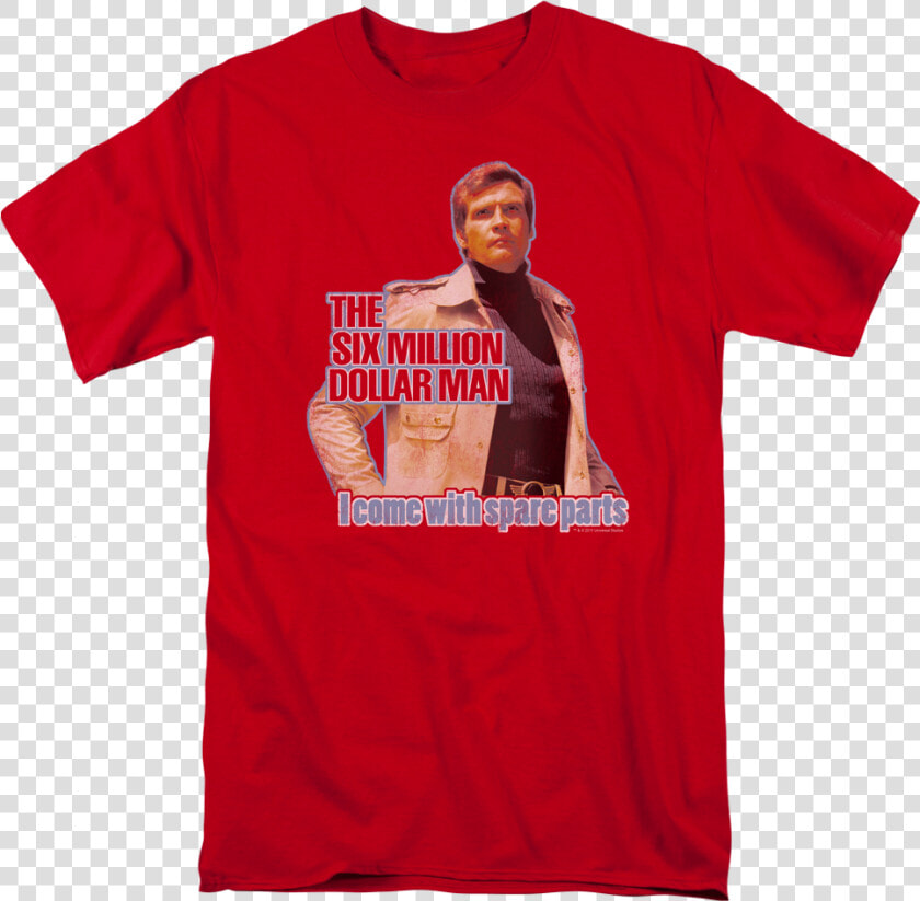 Spare Parts Six Million Dollar Man T shirt   Ivan Drago Shirt  HD Png DownloadTransparent PNG