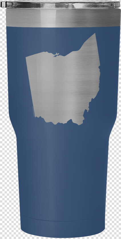Ohio State Shape Outline White 30 Ounce Vacuum Tumbler   Active Tank  HD Png DownloadTransparent PNG