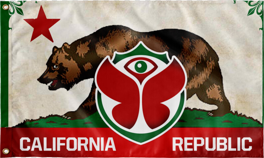 California Republic Flag For Tomorroland   California Flag Heart  HD Png DownloadTransparent PNG