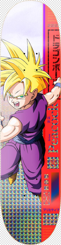 Primitive Dragon Ball Z Skateboard  HD Png DownloadTransparent PNG
