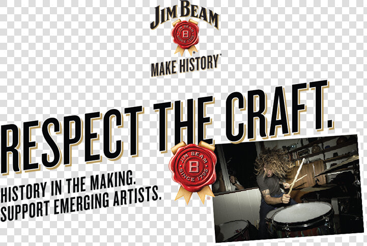 Make History Jim Beam   Jim Beam  HD Png DownloadTransparent PNG