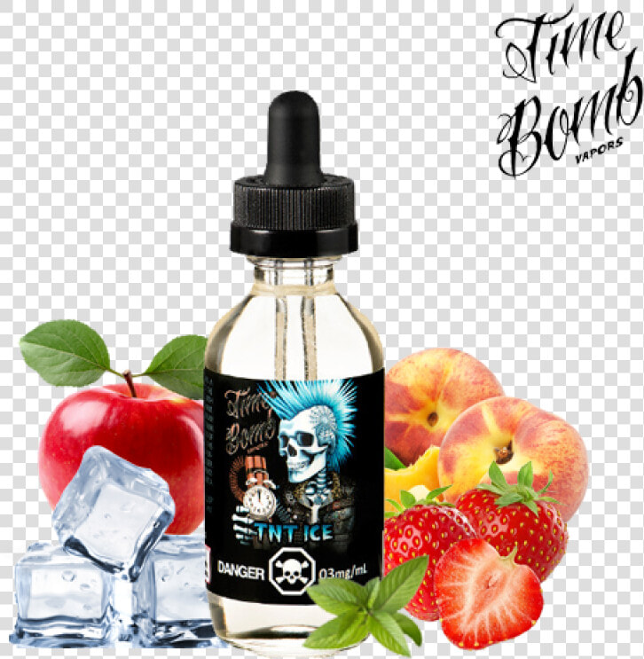 Time Bomb E juice 60ml   Tnt Ice Salt Nic  HD Png DownloadTransparent PNG