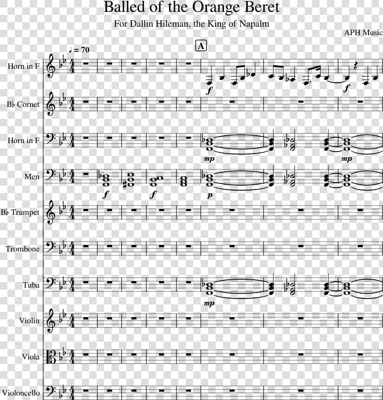 Madness Night Boat To Cairo Sheet Music  HD Png DownloadTransparent PNG