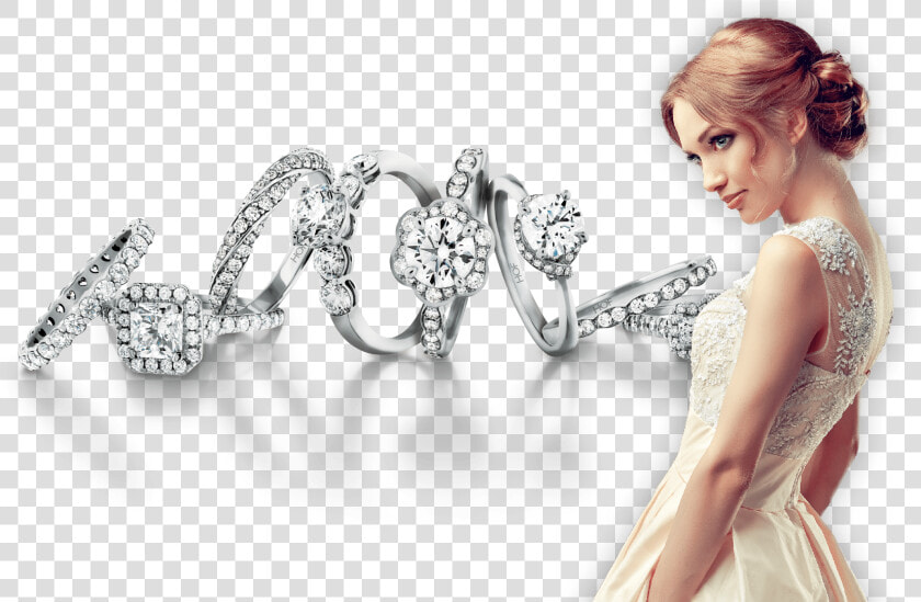 Diamond Jewelry Models Png  Transparent PngTransparent PNG