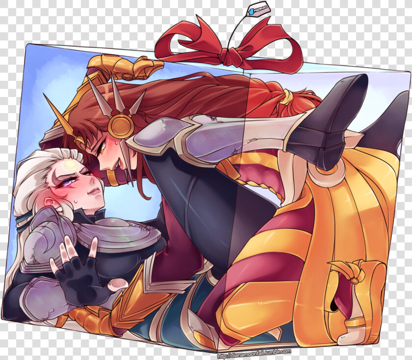 Leona X Diana Yuri  HD Png DownloadTransparent PNG