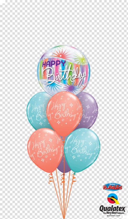 Transparent Pastel Balloons Png   Happy Birthday Balloons For Her  Png DownloadTransparent PNG