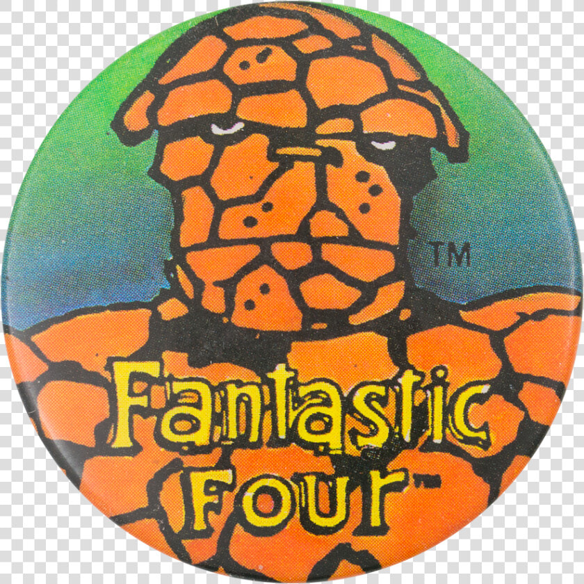 Fantastic Four Entertainment Button Museum   Thing  HD Png DownloadTransparent PNG