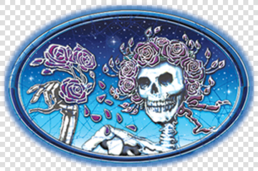 Grateful Dead Bertha Sticker   Grateful Dead Skull And Roses  HD Png DownloadTransparent PNG