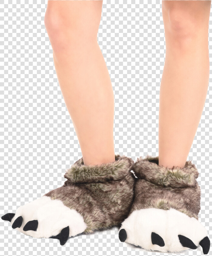 Paw Slipper Image   Slip on Shoe  HD Png DownloadTransparent PNG