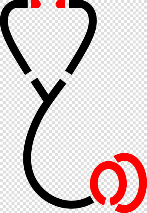 Vector Illustration Of Stethoscope Acoustic Medical   Estetoscópio Png  Transparent PngTransparent PNG