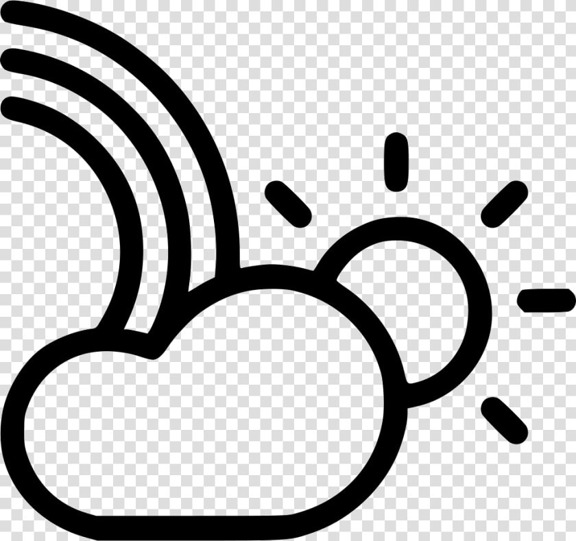 Rainbow Cloud Colorful Day Sun Weather   Rainbow Transparent Icon  HD Png DownloadTransparent PNG