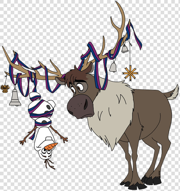 Frozen Clipart Olaf   Sven Frozen Clip Art  HD Png DownloadTransparent PNG