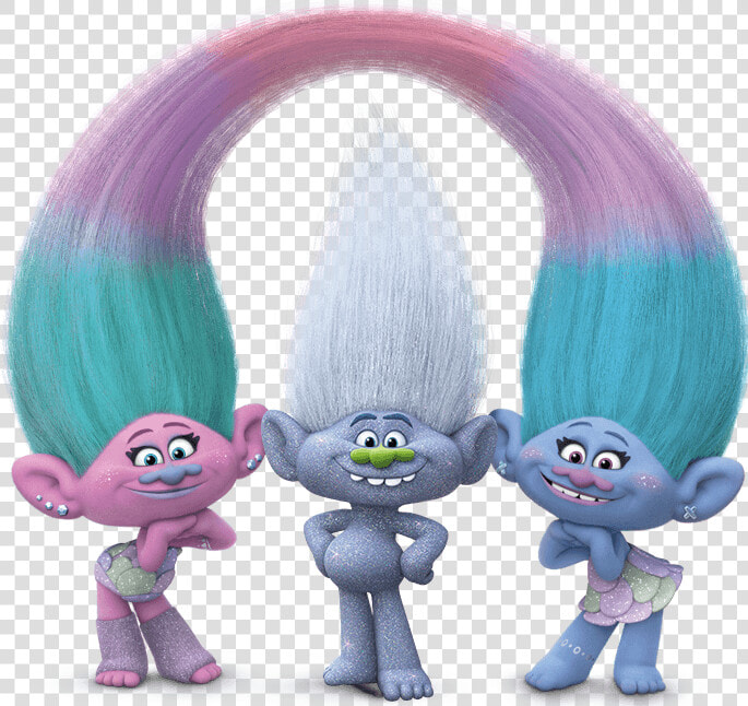 Satin  amp  Chenille Trolls  HD Png DownloadTransparent PNG