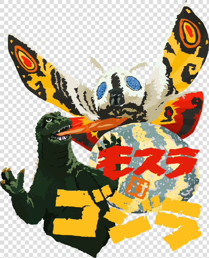 Transparent Godzilla Png   Mothra Vs Godzilla Bluray  Png DownloadTransparent PNG