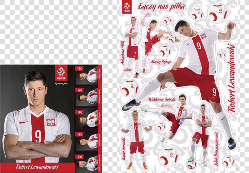 Wall Stickers Repositionable Robert Lewandowski   Team  HD Png DownloadTransparent PNG