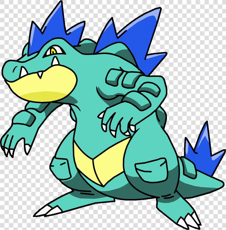 160 Feraligatr Os Shiny   Pokemon Feraligatr Shiny  HD Png DownloadTransparent PNG