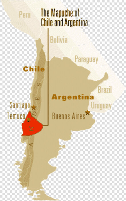 Mapuche Map  HD Png DownloadTransparent PNG