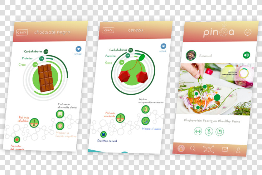 Imágenes Ejemplo Funcionamiento App Pinya  HD Png DownloadTransparent PNG
