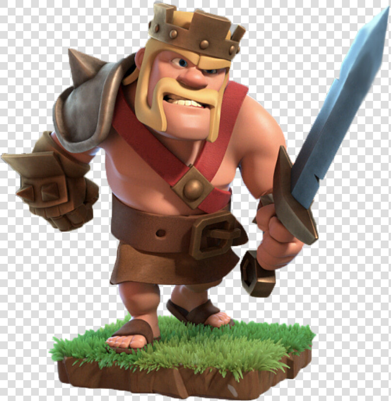 Barbare Clash Of Clans Png   Clash Of Clans Barbarian King  Transparent PngTransparent PNG
