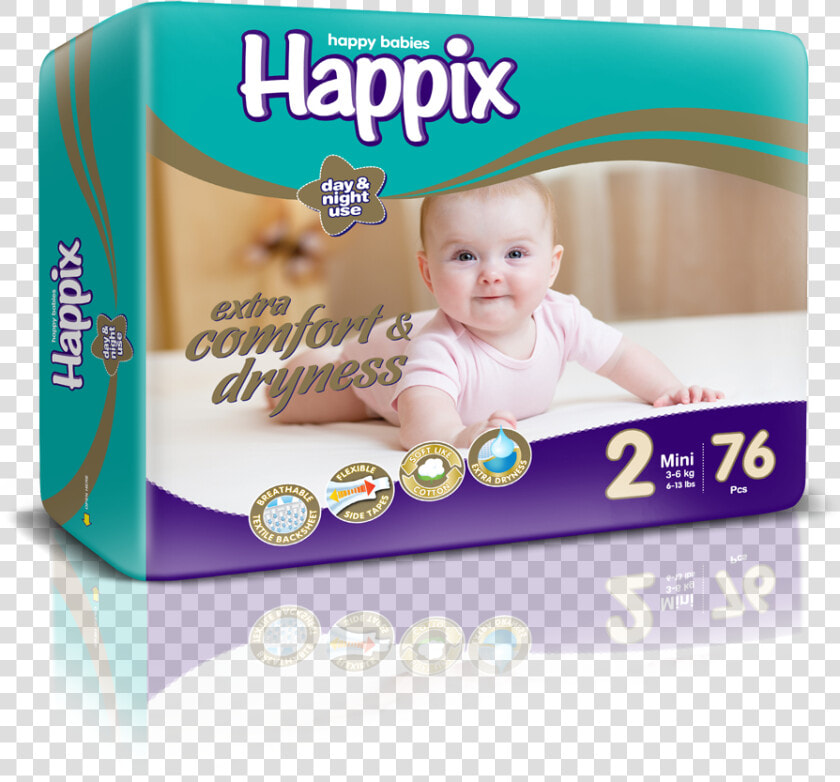 Transparent Baby Diaper Png   Happix Diapers  Png DownloadTransparent PNG