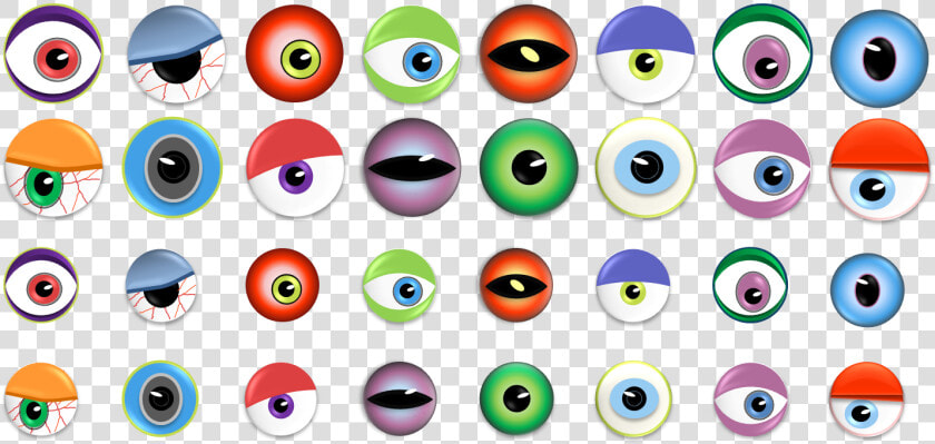 Eyeball Clipart Eye Ball   Monster Eyes Clipart  HD Png DownloadTransparent PNG