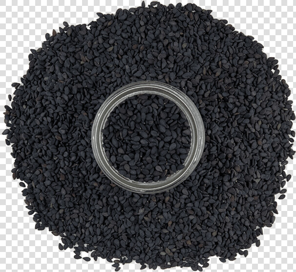 Black Sesame Seeds 3   Circle  HD Png DownloadTransparent PNG