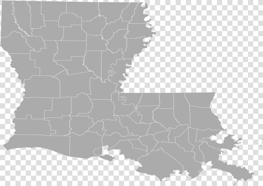 Louisiana Svg Outline   Clear Map Of Louisiana  HD Png DownloadTransparent PNG