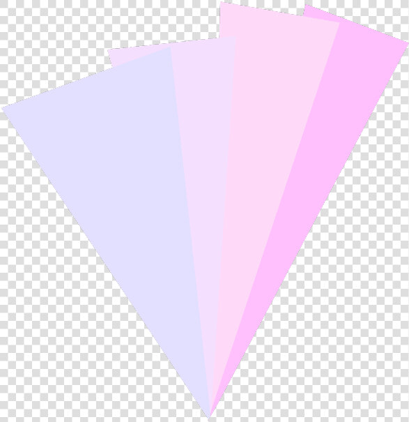 Pastel Purple pink Rays triangles   Triangle  HD Png DownloadTransparent PNG