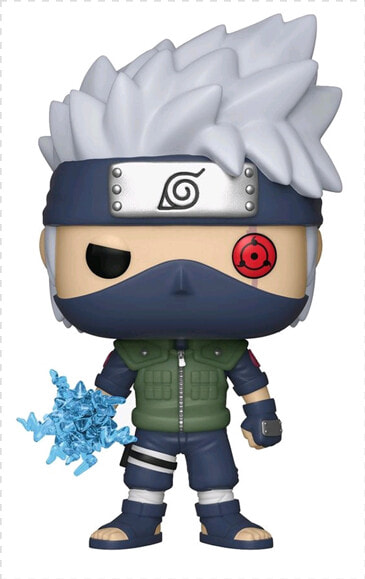 Kakashi With Lightning Blade Pop Vinyl Figure   Kakashi Lightning Blade Funko  HD Png DownloadTransparent PNG
