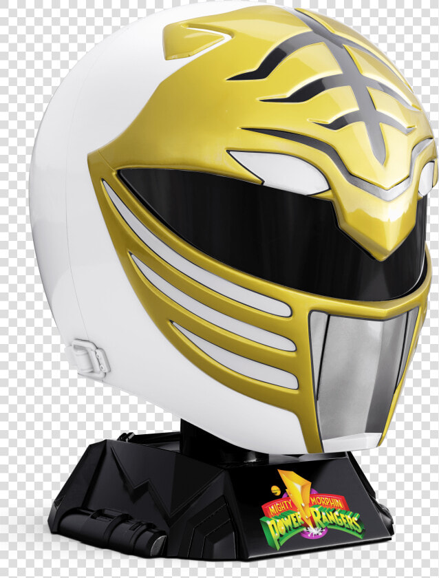 White Ranger Helmet Hasbro  HD Png DownloadTransparent PNG
