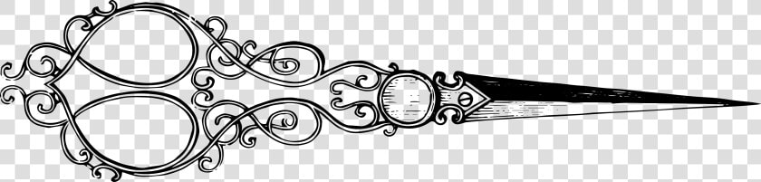 Hair Cutting Scissors Clothing Antique Clip Art   Vintage Scissors Png  Transparent PngTransparent PNG