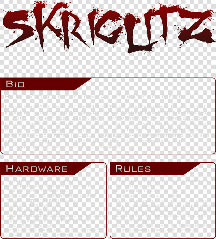 Bio  Pc Specs  And Rules   Poster  HD Png DownloadTransparent PNG
