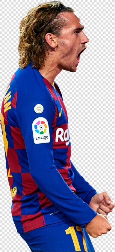 Antoine Griezmann render   Long sleeved T shirt  HD Png DownloadTransparent PNG