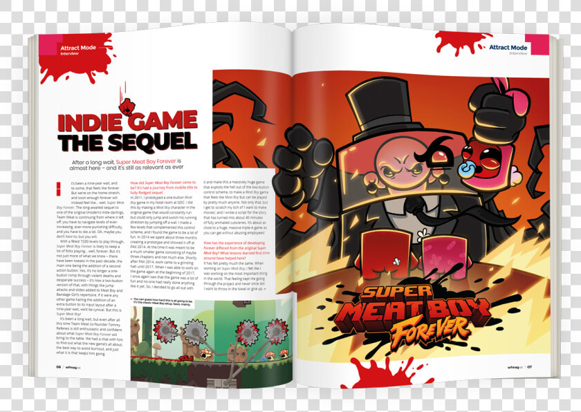 Team Meat Open Up About The Hotly anticipated Super   Flyer  HD Png DownloadTransparent PNG