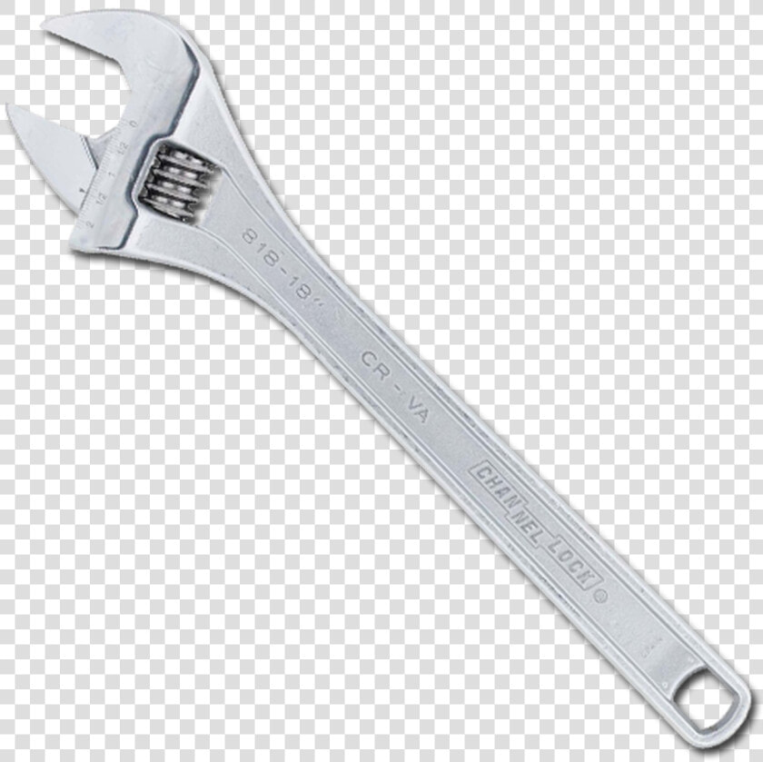 Channellock 818   Adjustable Spanner  HD Png DownloadTransparent PNG